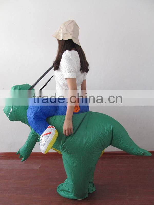 DJ-CO-112 Halloween Christmas Cosplay Inflatable Dinosaur Costume Party Fancy Dress unisex crops new