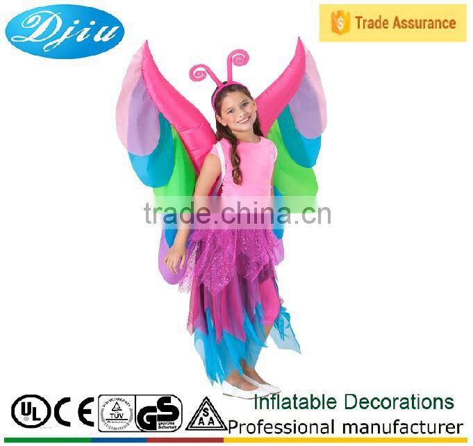 DJ-SD-005 children Inflatable Butterfly Wings nuts Wings - Butterfly girl Inflatable Wings - Angel (Illuminated)