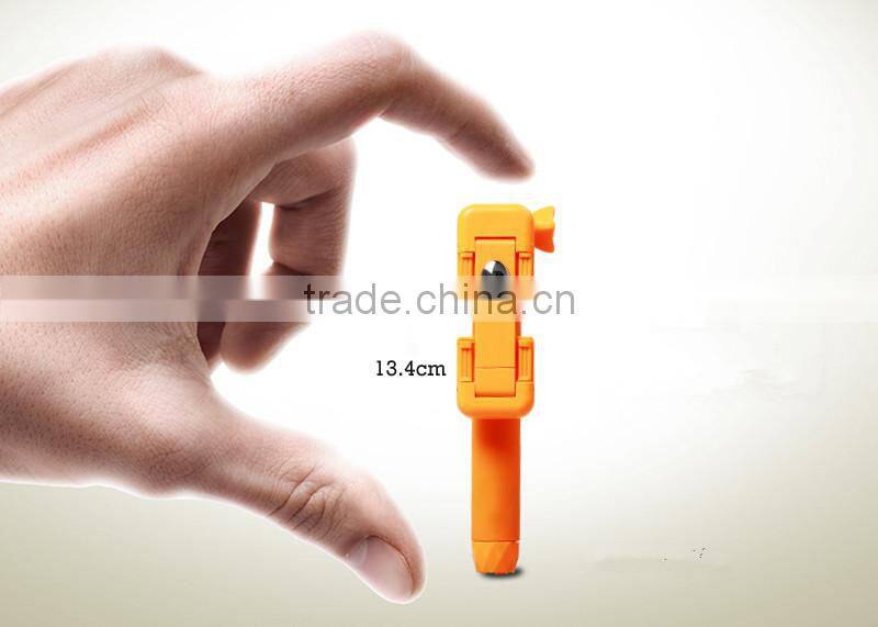 2015 wireless wholesale extendable hand held selfie monopod