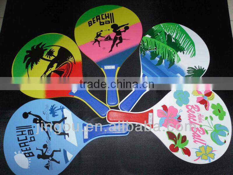 beach paddle ball racket with EN71 ASTM