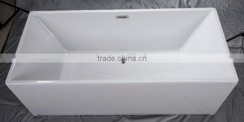 cUPC square free standing bathtub,cheap square bathtub,luxury tubs