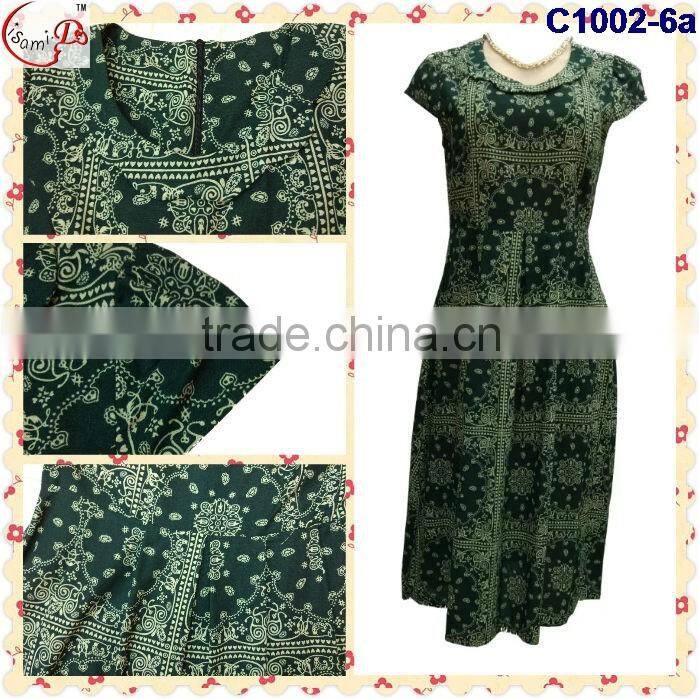 C1002 newest fashion best selling African women's African kaftan Lady dress making you perfect and slim figure