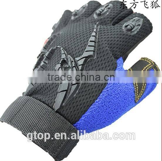 Fashion Wholesale Outdoor Cycling Bicycle Motorbike Half Finger Gloves Sports Gloves Breathable G-10