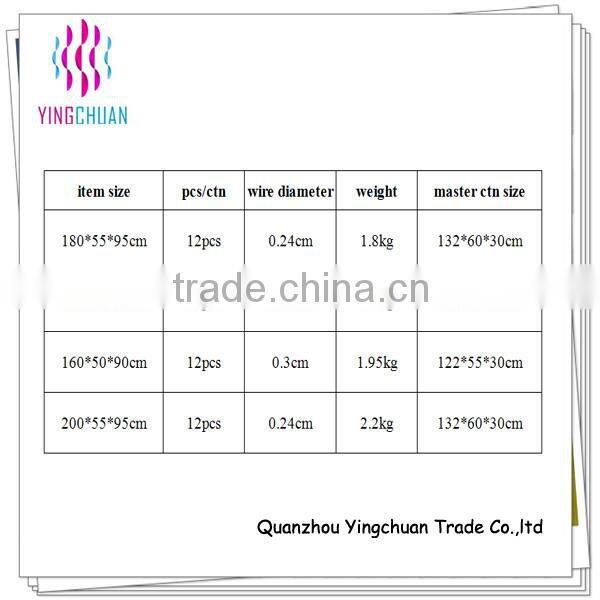 White red metal clothes drying rack