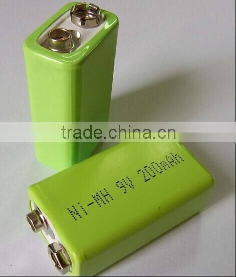 Cheap Price and High Quality PKCELL Ni-mh 9V 200mah Rechargeable Battery
