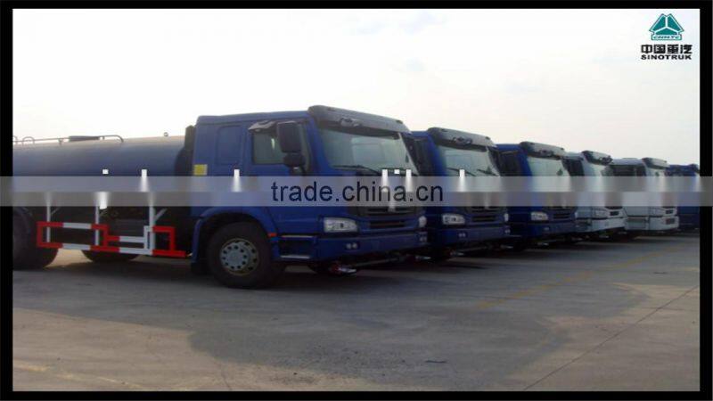 sinotruk HOWO 4*2 10 cmb Water Tanker Truck/howo water tank/water tanks prices