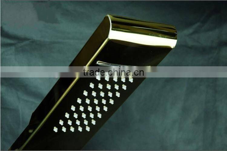 building materials golden set column shower panel Y-009