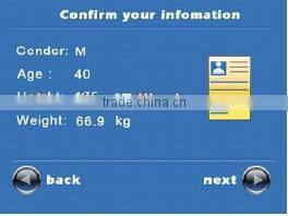 Professional Body Composition Analyzer with Medical CE