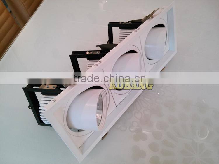 High Efficiency top quality 2*40w led track spot light