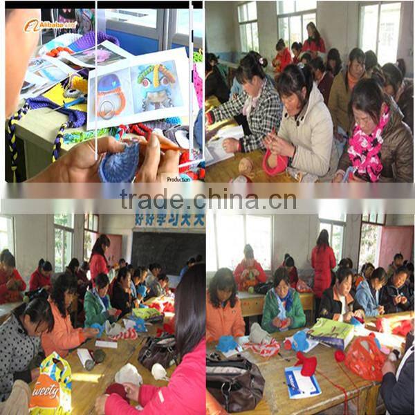 Handmade milk cotton baby crochet turkey hat