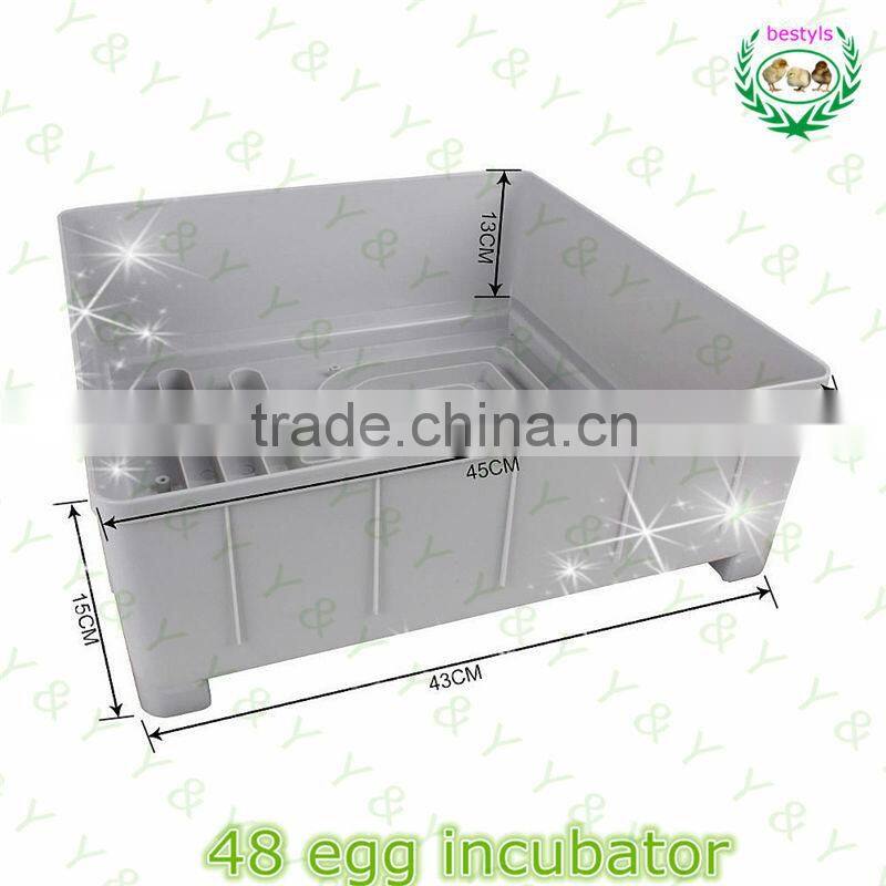 48 eggs brooder Digital Mini egg incubator JN8-48 hygrometer for incubator use chicken egg incubator for sale