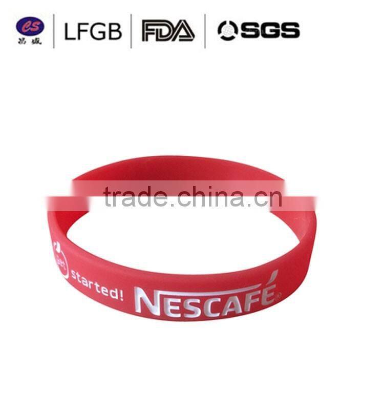 Cheap Rubber Good quality adjustable silicone wristband