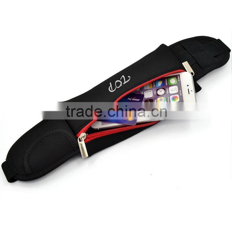 2015 Hot Sale Fitness Hiking Cycling Running Waist Bag Belt Bag for Outdoor Sports