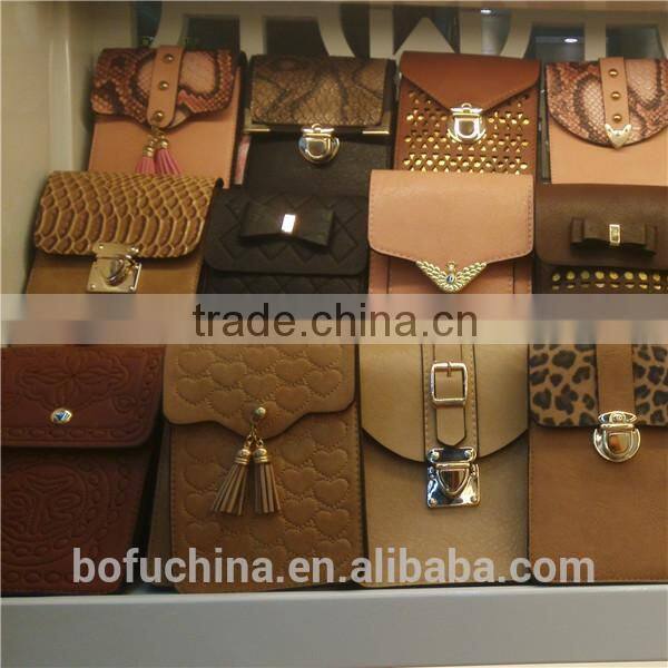 Vintage Style Small Saddle Leather Envelope Clutch Bag Women's Bag