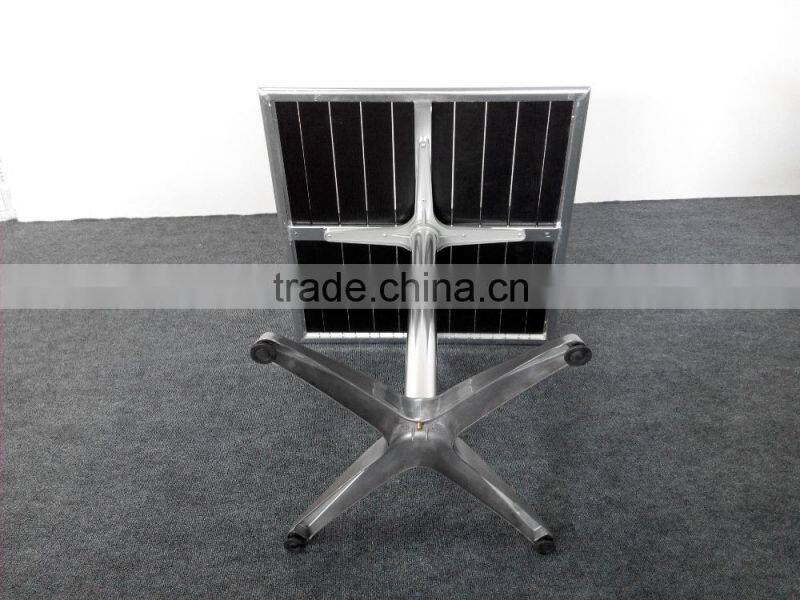 Trade assurance aluminum plastic table for leisure life