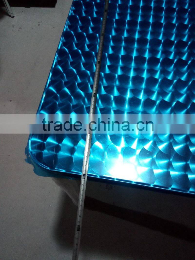 Outdoor aluminum design manual table for bistro and coffee use