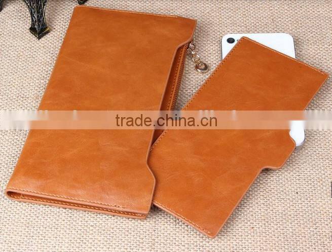 2016 new style wallet hot sale leather wallet fashion ladies wallets with multi card holder