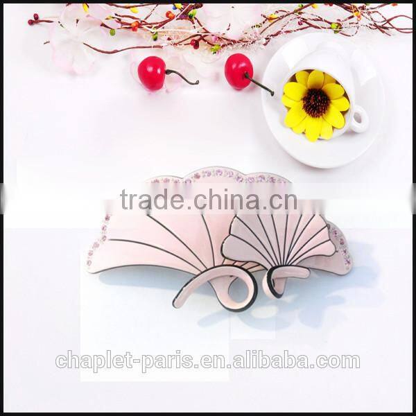 high quality -the shape of ganoderma lucidum hair clips handmade in China