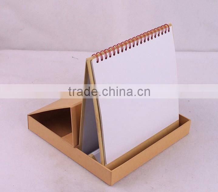 2015 Excellent promotion desk calendar design/table calendar printing/table desk calendar design