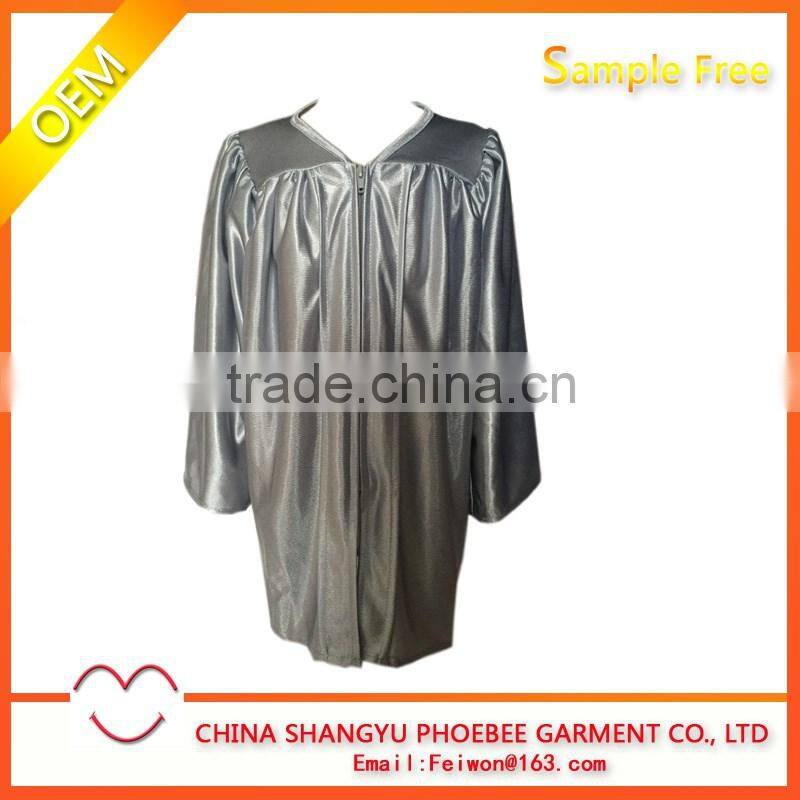 Wholesale Best Price Children Graduation Cap Gown Shiny Red