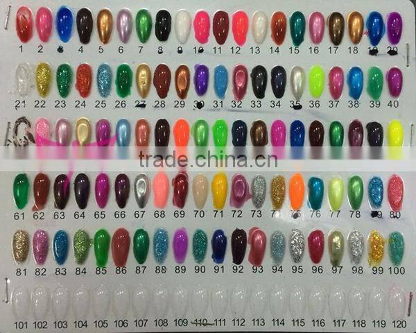 Colorful two way use nail polish pen
