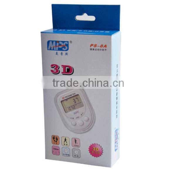 Multifunction heart rate monitor 3D walking pedometer