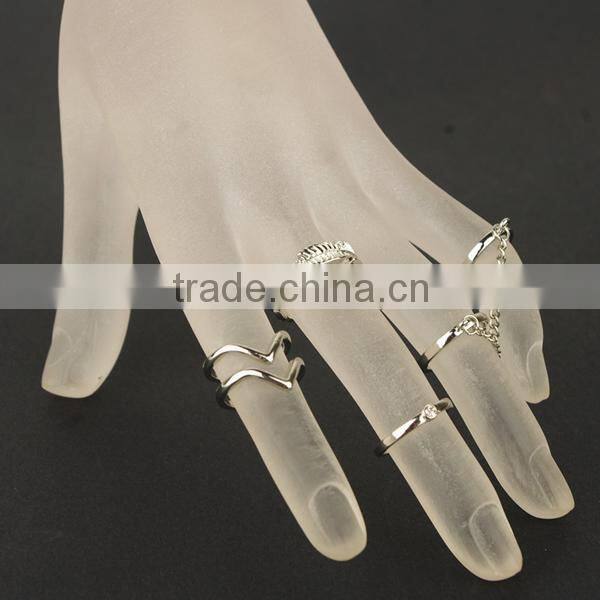5pcs rings set slave rings jewelry, fashion rings jewelry