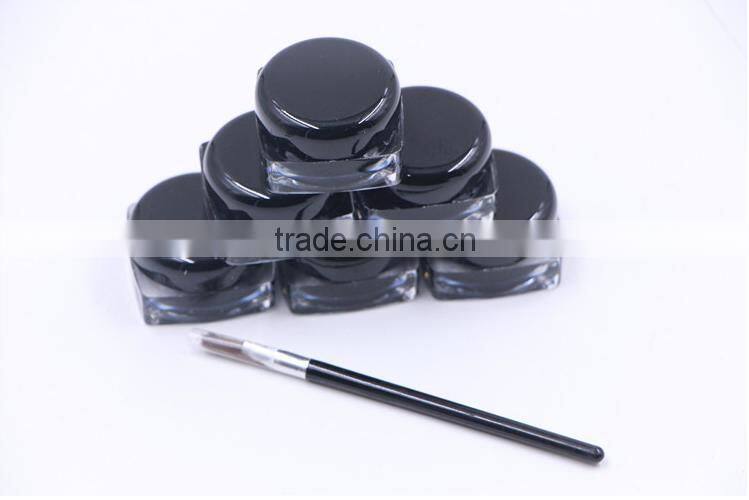 New Arrival Cheap High Quality waterproof Eyeliner Cream with brush no label makeup