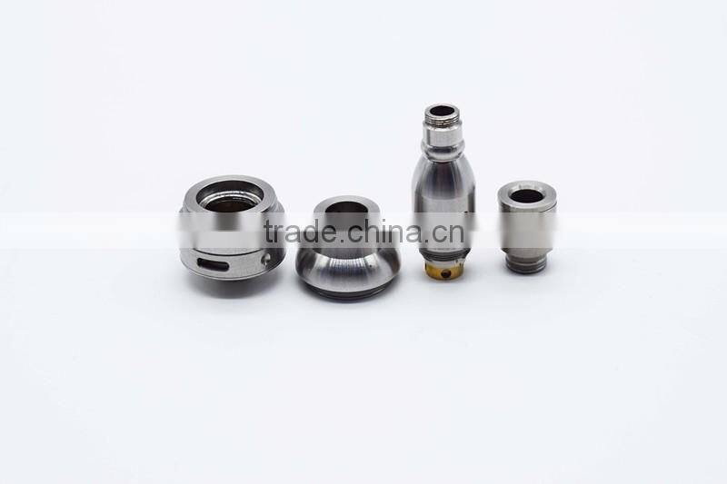 2016 April new Authentic glass atomizer tank 3.8ml 0.5ohm fill oil from top