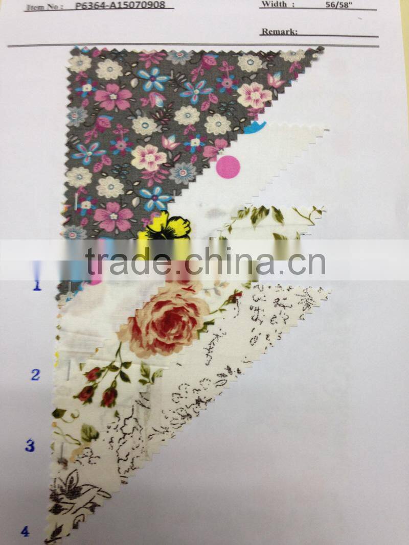 100% Cotton Print Fabric Textile Stock Stocklot:P6258-A15070907