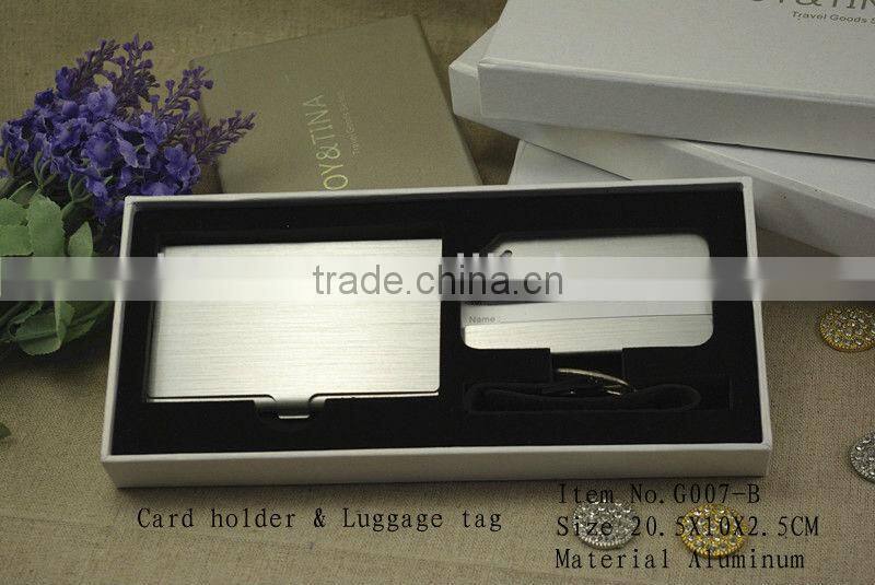 Travel set luggage tag set