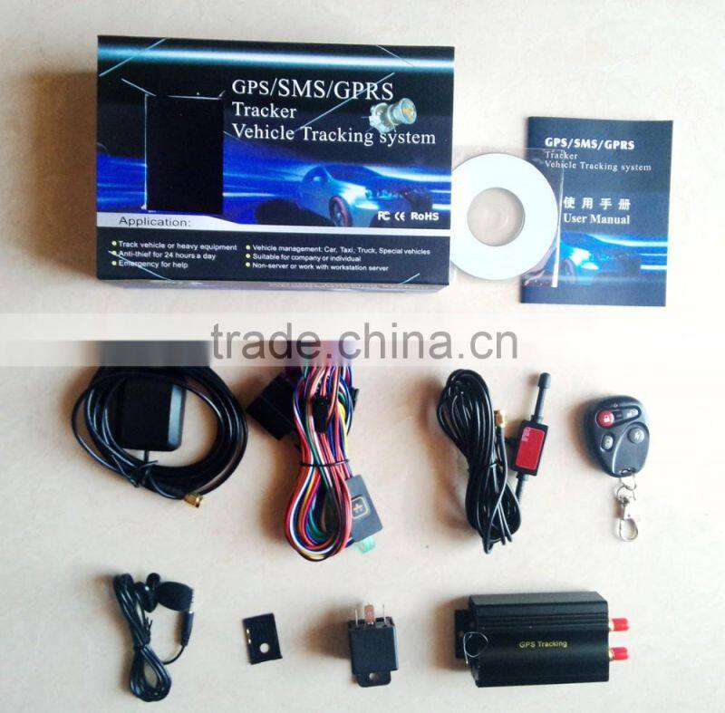 flycomos Car/Truck GPS Tracker with powerful magnetic for easy installation TK103B