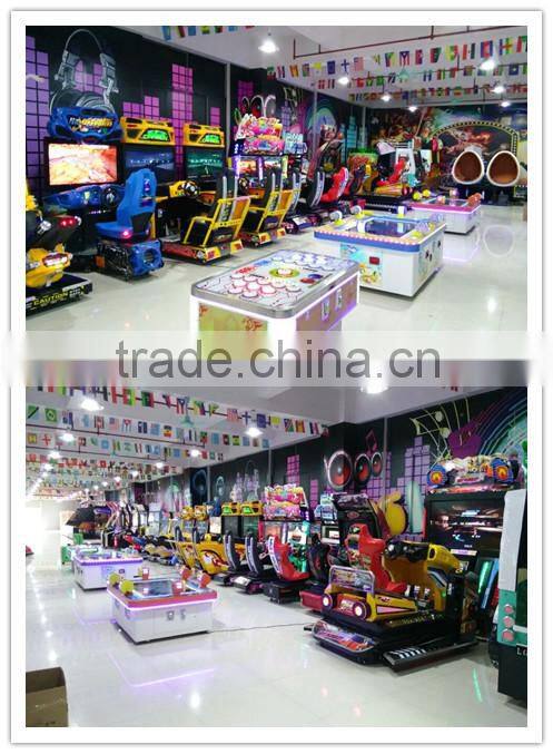 Amusement arcade car game kids racing car simulator