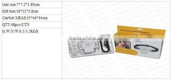 JF-WT711 ultrasonic bark control outdoor,dog control collar