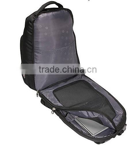 multi-function black backpack bag outdoors