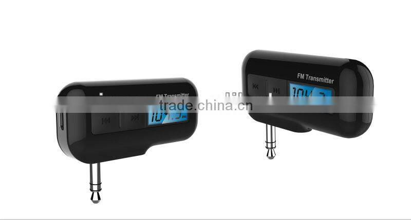 For iPhone5 mini Car FM transmitter and fm radio broadcast transmitter
