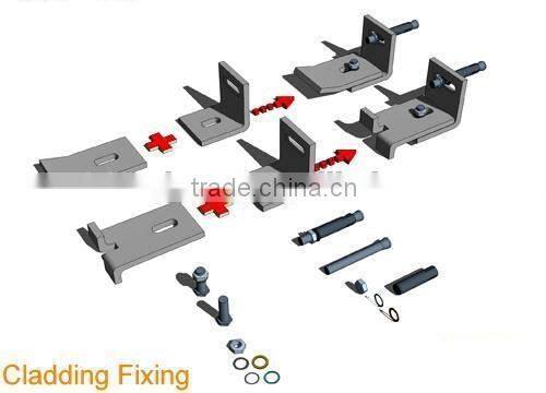ss 304 Marble Clamp Granite Clamp Construction Channel Metal Channel Flange