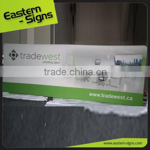 Tension Fabric Pop Up A Frame Banner Dye Sublimation Single Magnetic Pop Up Display