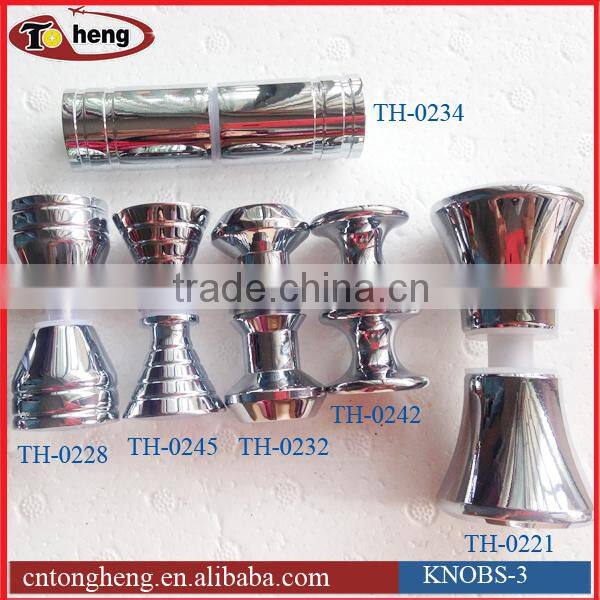 Modern CNC stainless steel back to back pull knob