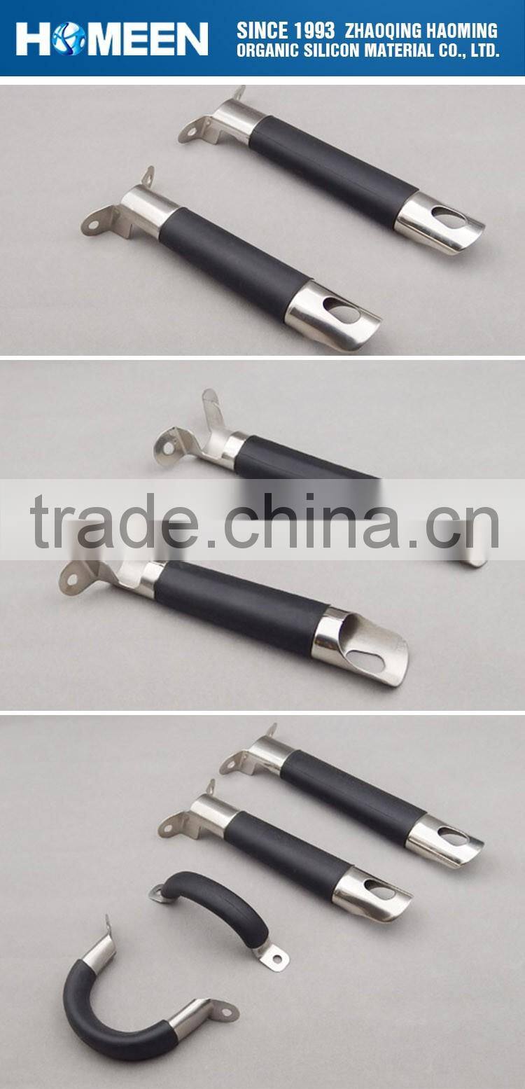 Cookware parts high quality 304 stainless steel handles for flying-pan