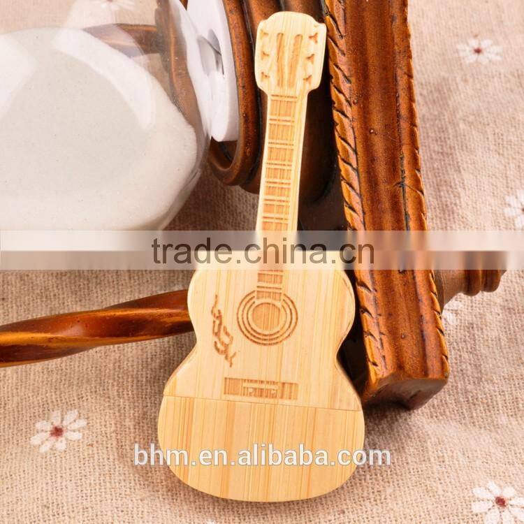 Popular Guitar USB memory Stick/Guitar USB Stick wooden