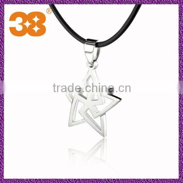 Star stainless steel pendant