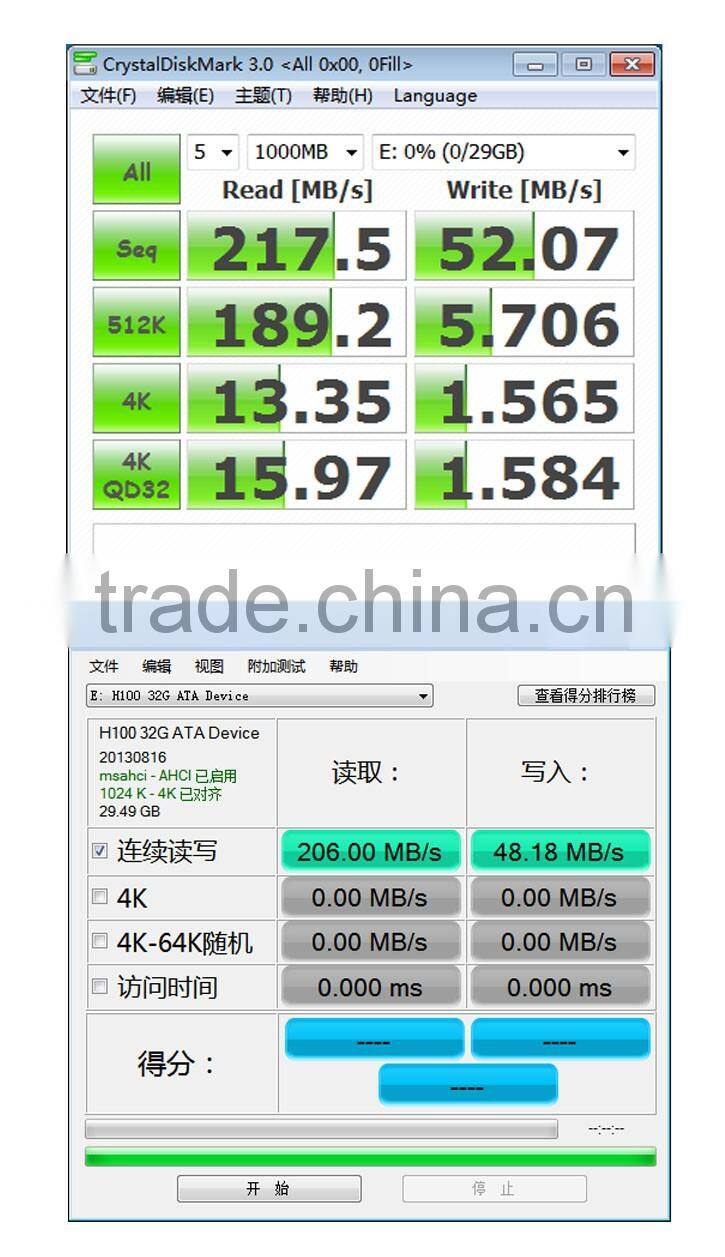 KingDian 1.8 inch 3Gb/s half slim SATA module SSD 32GB