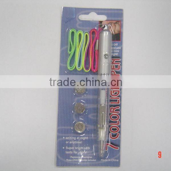 Multi-function promotional led pen light