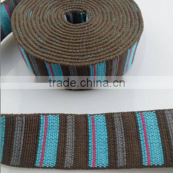 Wholesale jacquard ribbon polyester webbing strap