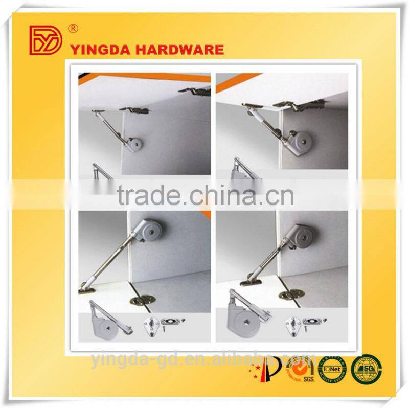 Rubber head pneumatic lid stay gas spring cabinet door support