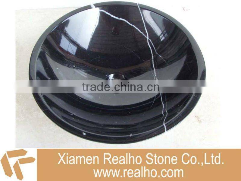 carrara white marble sink