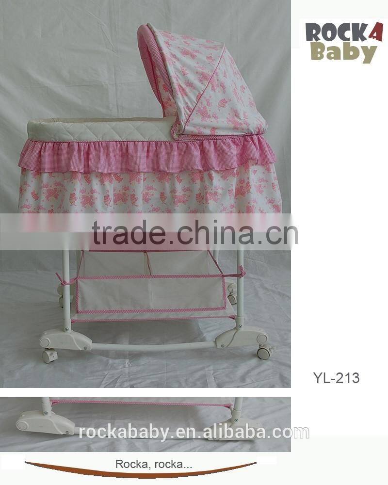 Rock a Baby Baby Cradle Baby Bassinet with rocker