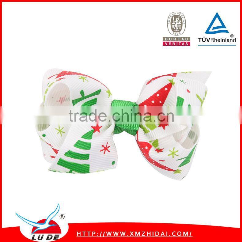 Christmas Decoration use 3 inch hair bows no clip