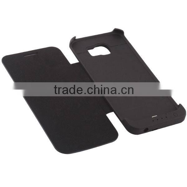 4200mah woth back stand battery case for samsung galaxy duos